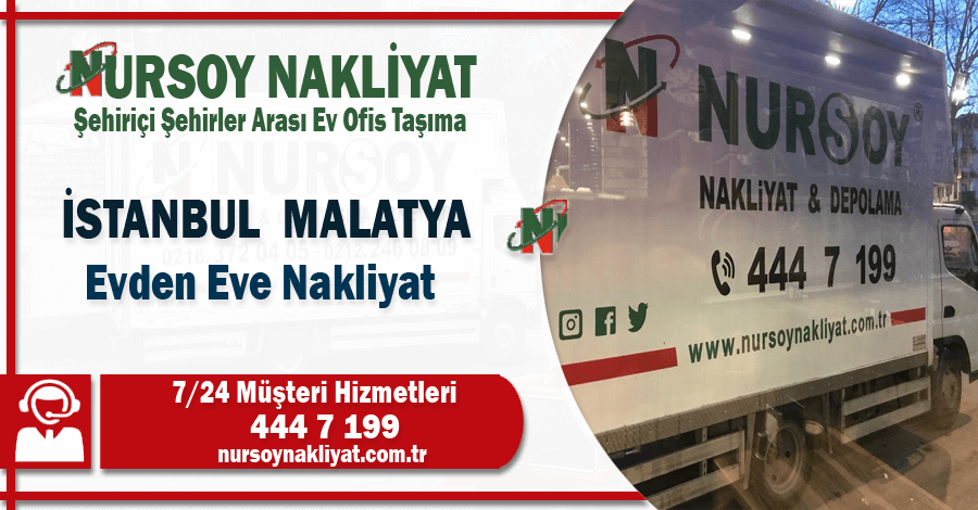 İstanbul Malatya evden eve nakliyat İstanbul'dan Malatya'ya ev taşıma şirketi