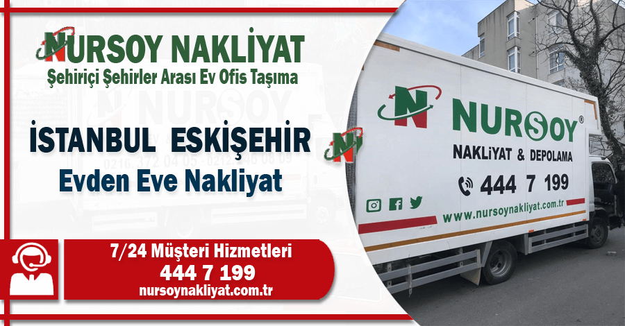 İstanbul Eskişehir evden eve nakliyat İstanbul'dan Eskişehir'e ev taşıma şirketi