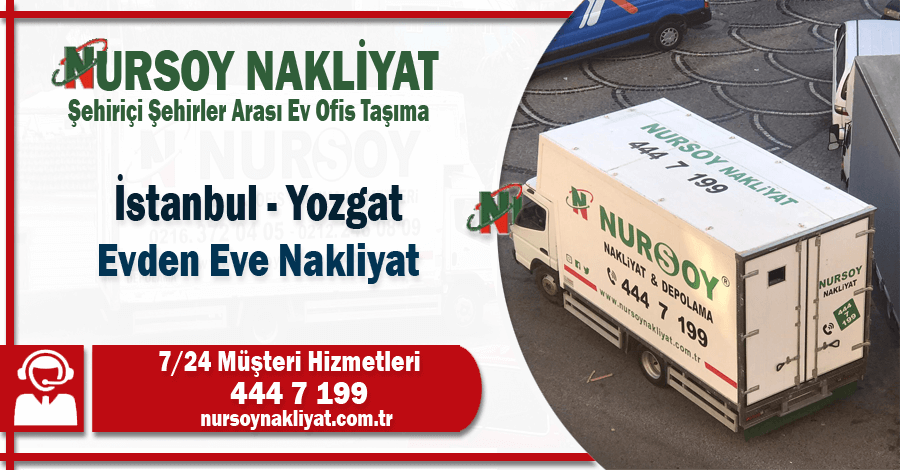 İstanbul Yozgat evden eve nakliyat firması İstanbul'dan Yozgat'a ev taşıma şirketi